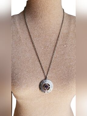Vtg. Celtic Silver Necklace